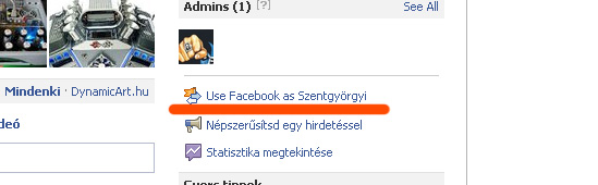 facebook profile váltás személyesre
