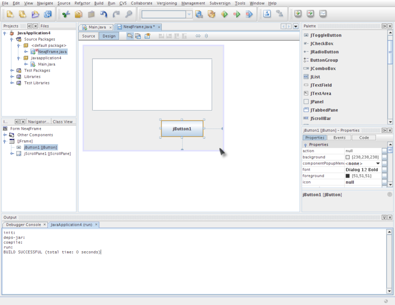 netbeans - form editor